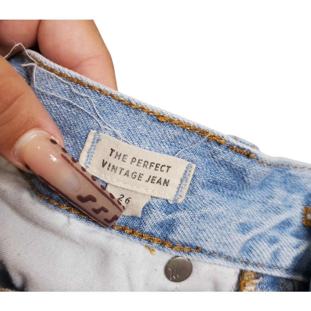 Madewell The Perfect Vintage Jean in Fiore Wash Size: 26 - Picture 6 of 9